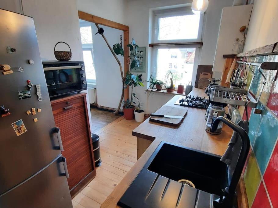 שטראלסונד Altbau Charme & Mittendrin מראה חיצוני תמונה